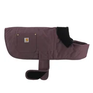Płaszcze damskie - Carhartt Firm Duck izolowany płaszcz dla psa, głębokie wino, rozmiar M - miniaturka - grafika 1