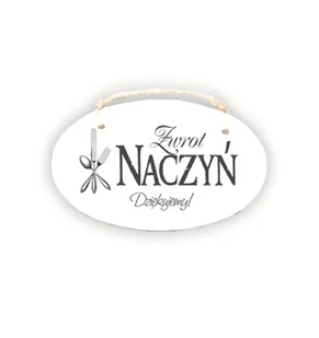 Zawieszka Elipsa 02 - Zwrot naczyń...- E/02/462A - Dekoracje domu - miniaturka - grafika 1
