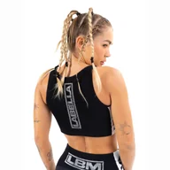 Bielizna sportowa damska - Top damski LABELLAMAFIA CROPPED - miniaturka - grafika 1