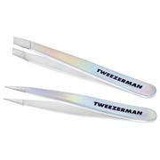 Akcesoria i kosmetyki do stylizacji brwi - Tweezerman Tweezerman Winter Frost Micro Mini Tweezer Set - miniaturka - grafika 1