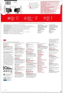 Filtr 3M PF24.0W9 prywatyzujący czarny 7100011180 - Filtry prywatyzujące - miniaturka - grafika 1