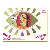 Prace ręczne dla dzieci - Zestaw artystyczny INSPIRACJE - KUBIZM DJ09386 - miniaturka - grafika 1