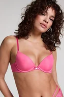 Biustonosze - Hunkemöller Biustonosz usztywniany z fiszbinami Plunge Różowy - miniaturka - grafika 1