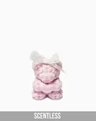 Świece - Świeca sojowa - Miś XS - 60 ml (Różowy) - Bezzapachowa - miniaturka - grafika 1