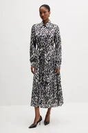 Sukienki - Silvian Heach sukienka ILPALA kolor czarny mini prosta GPA25418VE - miniaturka - grafika 1