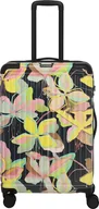 Walizki - Walizka średnia Travelite Cruise Print 67 cm żółta orchidea - miniaturka - grafika 1