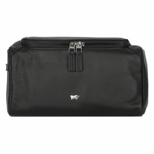 Braun Büffel Golf 2.0 Kosmetyczka Skórzany 26 cm schwarz - Kosmetyczki, organizery i kuferki - miniaturka - grafika 1