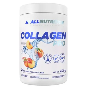 SFD S.A. Allnutrition Collagen Pro o smaku brzoskwiniowym 400 g 3658581 - Ochrona stawów - miniaturka - grafika 1