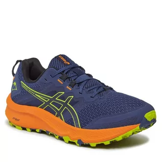 Buty sportowe męskie - Buty Asics Trabuco Terra 2 1011B607 Deep Ocean/Neon Lime 400 - grafika 1