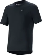 Koszulki męskie - Alpinestars Koszulka krótki rękaw ALPINESTARS A-DURA DRI WOOL SS JERSEY, Black Rozmiar: XL - miniaturka - grafika 1
