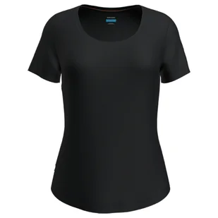 Koszulka damska Icebreaker Merino 125 Cool-Lite Sphere III SS Scoop Black S - Koszulki i topy damskie - miniaturka - grafika 1