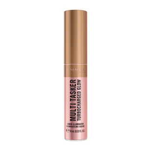 Rimmel Multi Tasker Turbocharged Glow Rozświetlacz do twarzy w płynie, 005 Iconic As Usual - Rozświetlacze do twarzy i ciała - miniaturka - grafika 1