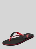 Klapki i japonki męskie - Sandały luźne z detalem z logo - miniaturka - grafika 1