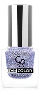 Lakiery do paznokci - Golden Rose, Gr Ice Color Lakier Do Paznokci, Brokatowy, 223, 6 ml - miniaturka - grafika 1