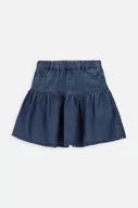 Sukienki i spódniczki dla dziewczynek - Coccodrillo spódnica jeansowa dziecięca kolor niebieski mini rozkloszowana - miniaturka - grafika 1