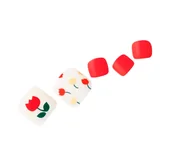 Lakiery hybrydowe - Ohora lakier hybrydowy w naklejce pedicure My Tulip - miniaturka - grafika 1