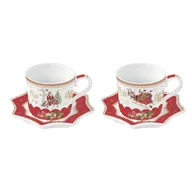 Filiżanki - Easy Life/Nuova R2S, 2X Filiżanka-Espresso Świąteczna, 120Ml - miniaturka - grafika 1