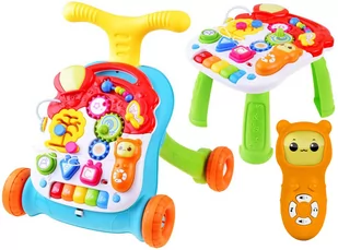 WIELOFUNKCYJNY CHODZIK PCHACZ INTERAKTYWNY STOLIK EDUKACYJNY 3w1 DLA DZIECI - Chodziki WIELOFUNKCYJNY CHODZIK PCHACZ INTERAKTYWNY STOLIK EDUKACYJNY 3w1 DLA DZIECI - Chodziki - miniaturka - grafika 1