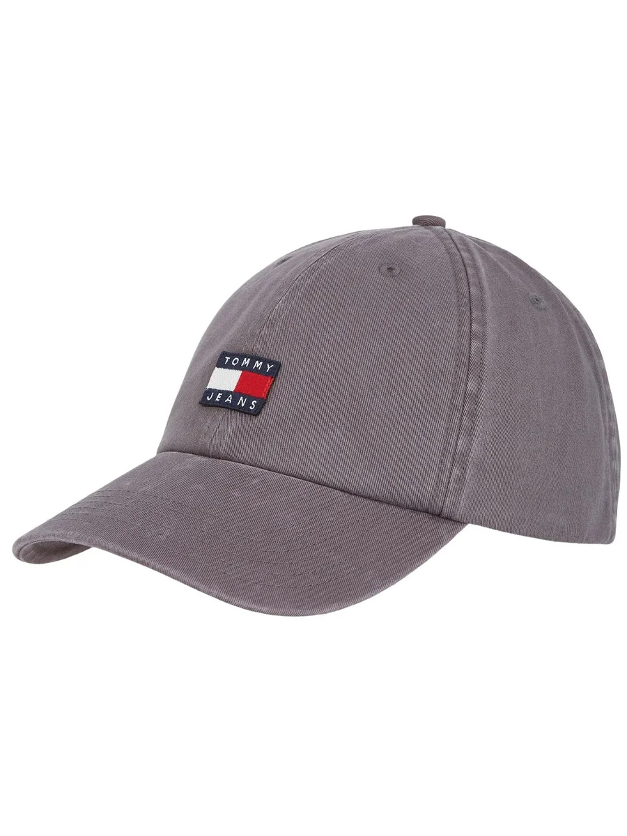 Czapka z daszkiem męska Tommy Jeans AM0AM12020 PR7 SZARY