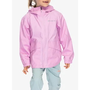 Kurtka przeciwdeszczowa dziecięca Columbia Rainy Trails Fleece Lined Jacket - Odzież trekkingowa damska - miniaturka - grafika 1