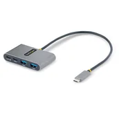 Huby USB - StarTech 5G2A2CPDB-USB-C-HUB huby i koncentratory USB 3.2 Gen 1 (3.1 Gen 1) Type-C 5000 Mbit/s Szary - miniaturka - grafika 1