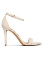 Sandały damskie - Aldo Sandały Jacynthe 14190668 Biały - miniaturka - grafika 1