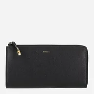 Portfele - Portfel damski skórzany Furla WP00471BX3036O60001007 Czarny (8050597546599). Portfele - miniaturka - grafika 1