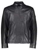 Kurtki męskie - Bugatti Skórzana kurtka w kolorze granatowym - miniaturka - grafika 1