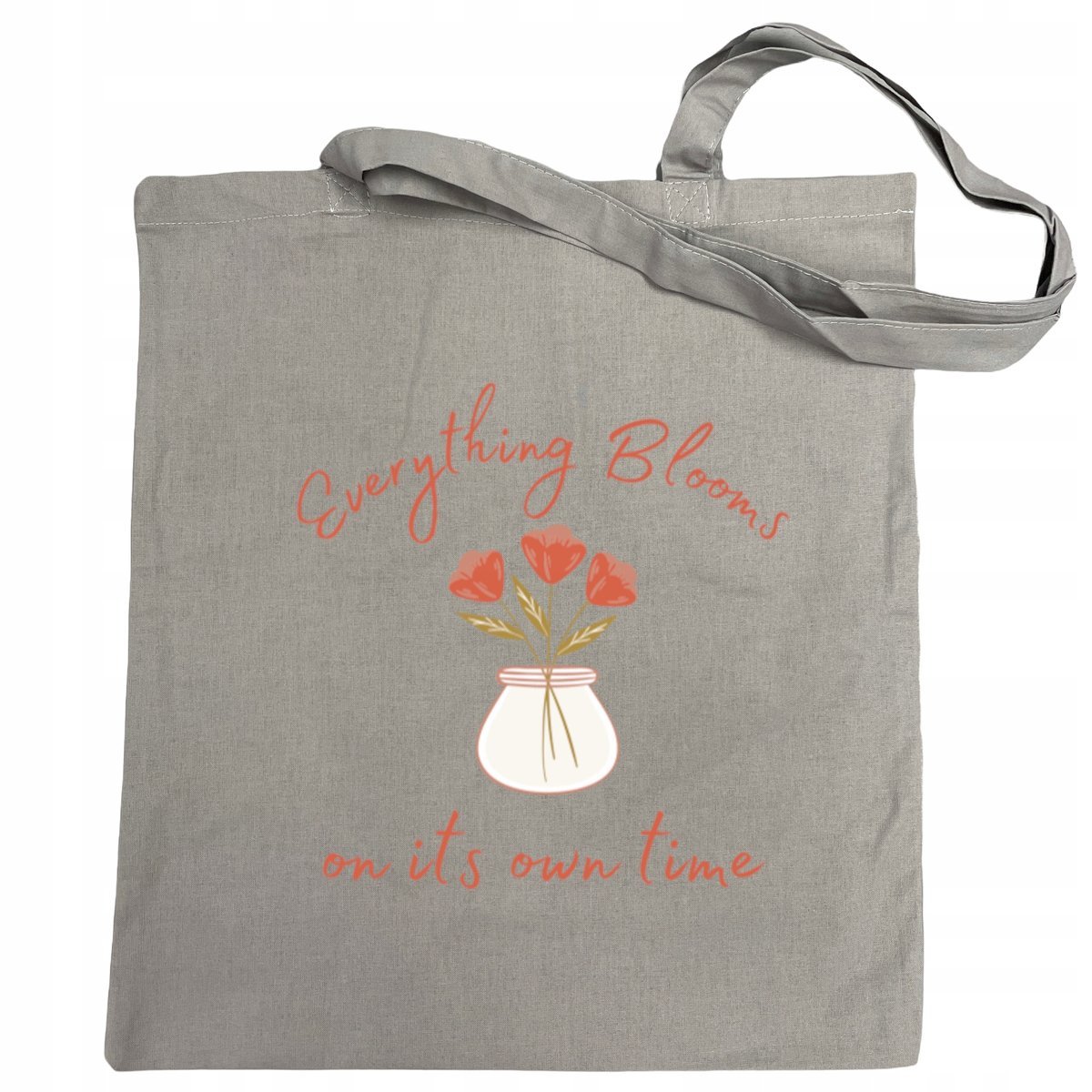 Torba na zakupy nadruk KWIATY Everything Blooms