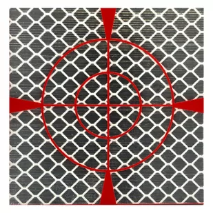 Folia dalmiercza biało-czerwona 60mm x 60mm - 50 sztuk ( 1,62zł netto / sztuka ) - Akcesoria do urządzeń pomiarowych - miniaturka - grafika 1