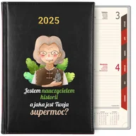 Notesy i bloczki - KALENDARZ TERMINARZ KSIĄŻKOWY A5 2025 PREZENT DLA NAUCZYCIELA HISTORII WZ - miniaturka - grafika 1