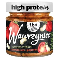 Warzywa w marynacie - Wawrzyniec Pasztet z fasoli z pomidorami i papryką 180 g - miniaturka - grafika 1