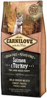 Sucha karma dla psów - Carnilove Large Puppy Salmon and Turkey, łosoś i indyk - 12 kg Dostawa GRATIS! - miniaturka - grafika 1