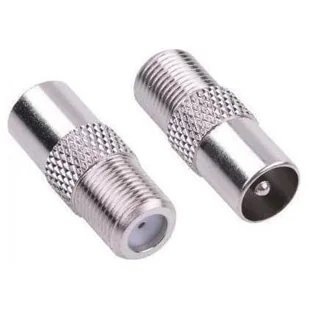 Złącze Wtyk Antenowy - Gniazdo "F" Hq Cu Vayox 2 Szt. - Inne akcesoria audio-wideo - miniaturka - grafika 1