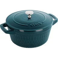 Garnki - Staub, Garnek żeliwny okrągły 2.3 l, Morski - miniaturka - grafika 1