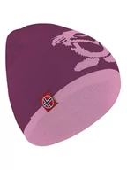 Czapki dla dzieci - Trollkids Dwustronna czapka beanie "Troll" w kolorze fioletowo-jasnoróżowym - miniaturka - grafika 1