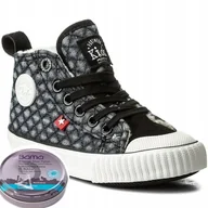 Buty dla dziewczynek - OCIEPLANE TRAMPKI DZIECIĘCE Y374042 R28 - miniaturka - grafika 1