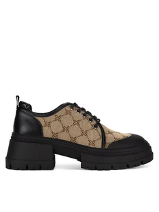 Nine West Oxfordy WFA3033-3 Beżowy - Półbuty damskie - miniaturka - grafika 1