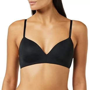 Calvin Klein Damski biustonosz Lightly Lined Demi, czarny 001, 65D - Biustonosze - miniaturka - grafika 1