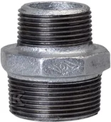 Akcesoria hydrauliczne - Nypel redukcyjny wkrętno-zwężkowy 1X3/4" ocynk N8, NR 40, NR 245 - miniaturka - grafika 1