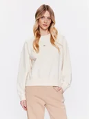 Bluzy damskie - New Balance Bluza WT31500 Écru Oversize - miniaturka - grafika 1