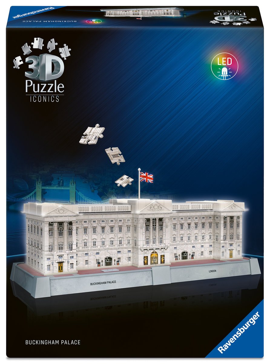 Puzzle 3D Iconics Pałac Buckingham