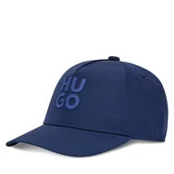 Czapki dla dzieci - Czapka z daszkiem HUGO G00314 Granatowy - miniaturka - grafika 1