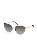 Okulary przeciwsłoneczne - Tom Ford okulary przeciwsłoneczne damskie kolor czarny - miniaturka - grafika 1