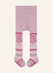 Falke Rajstopy Antypoślizgowe Multi Stripe rosa - Rajstopy - miniaturka - grafika 1