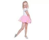 Sukienki i spódniczki dla dziewczynek - GoDan Spódnica, Tutu, różowa, 56-70 cm - miniaturka - grafika 1