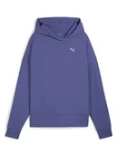 Bluzy damskie - Puma Bluza w kolorze fioletowym - miniaturka - grafika 1