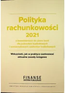 Finanse, księgowość, bankowość - Polityka rachunkowości 2021 - miniaturka - grafika 1