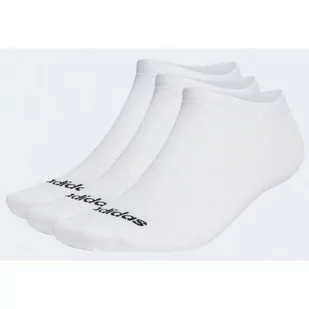 Skarpety adidas Thin Linear Low-Cut 3PP (kolor Biały) - Skarpetki damskie - miniaturka - grafika 1