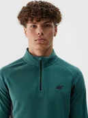 Pozostała odzież narciarska - Bielizna termoaktywna polarowa (góra) męska 4F 4FWAW24UFLEM045-46S Zielony - miniaturka - grafika 1